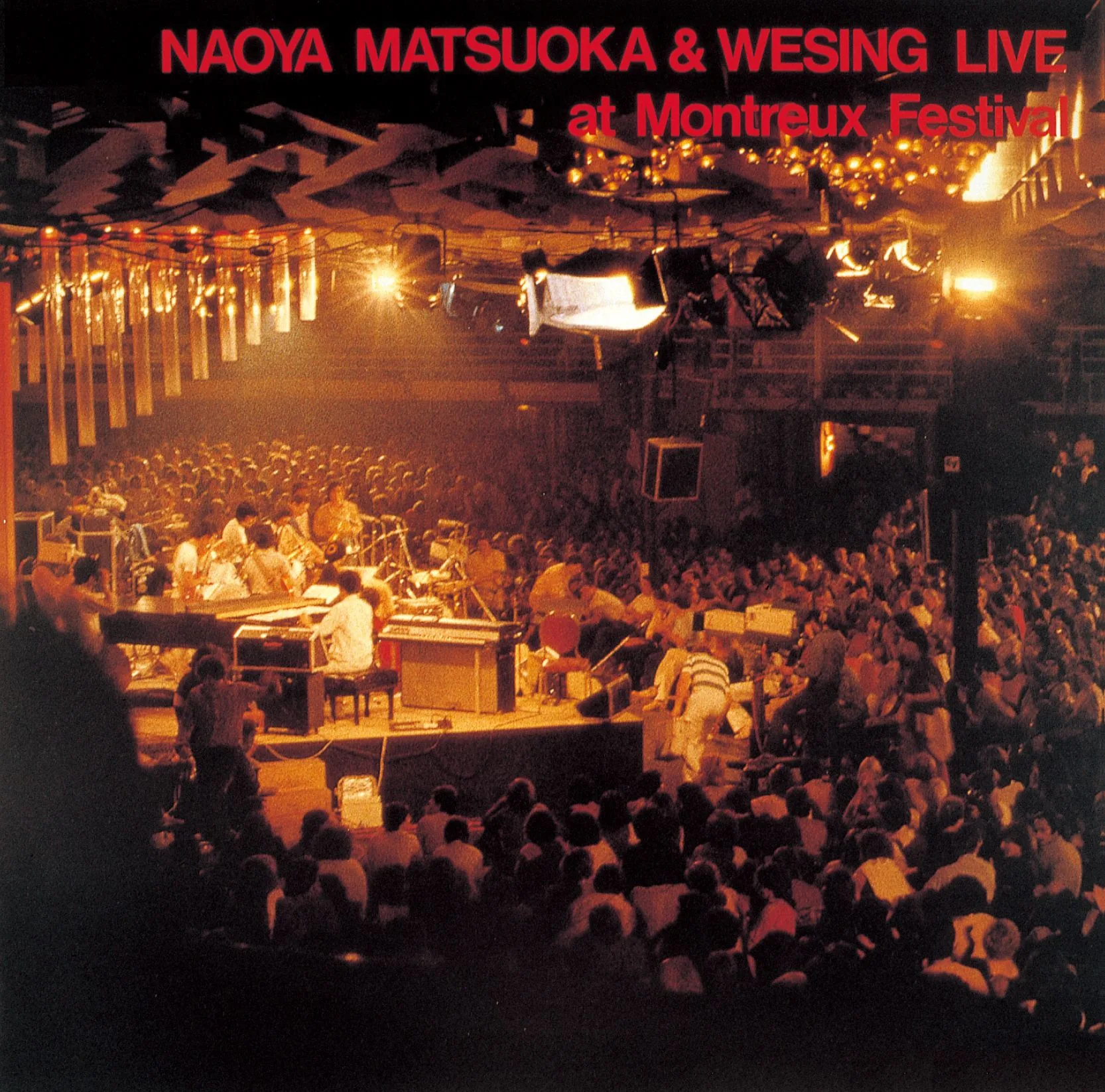 Official album cover art for the release Live at Montreux Festival by Wesing