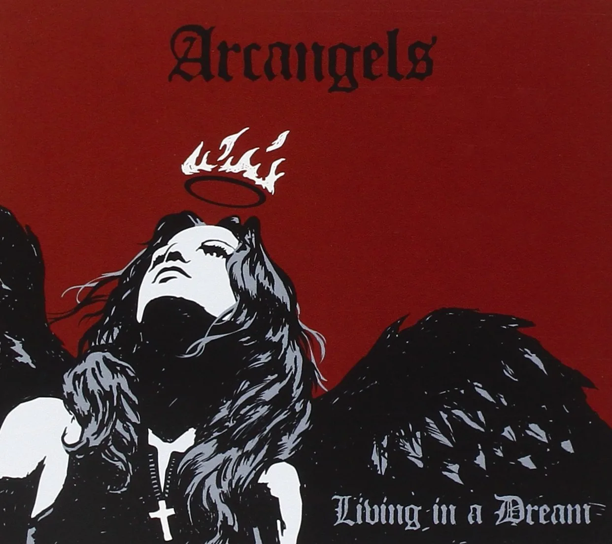 Official album cover art for the release Living in a Dream by Arc Angels