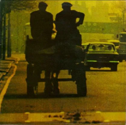 Official album cover art for the release Anymore for Anymore by Ronnie Lane’s Slim Chance