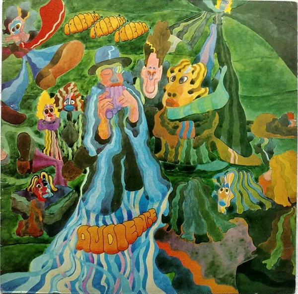 Official album cover art for the release Friends, Friends, Friend by Audience