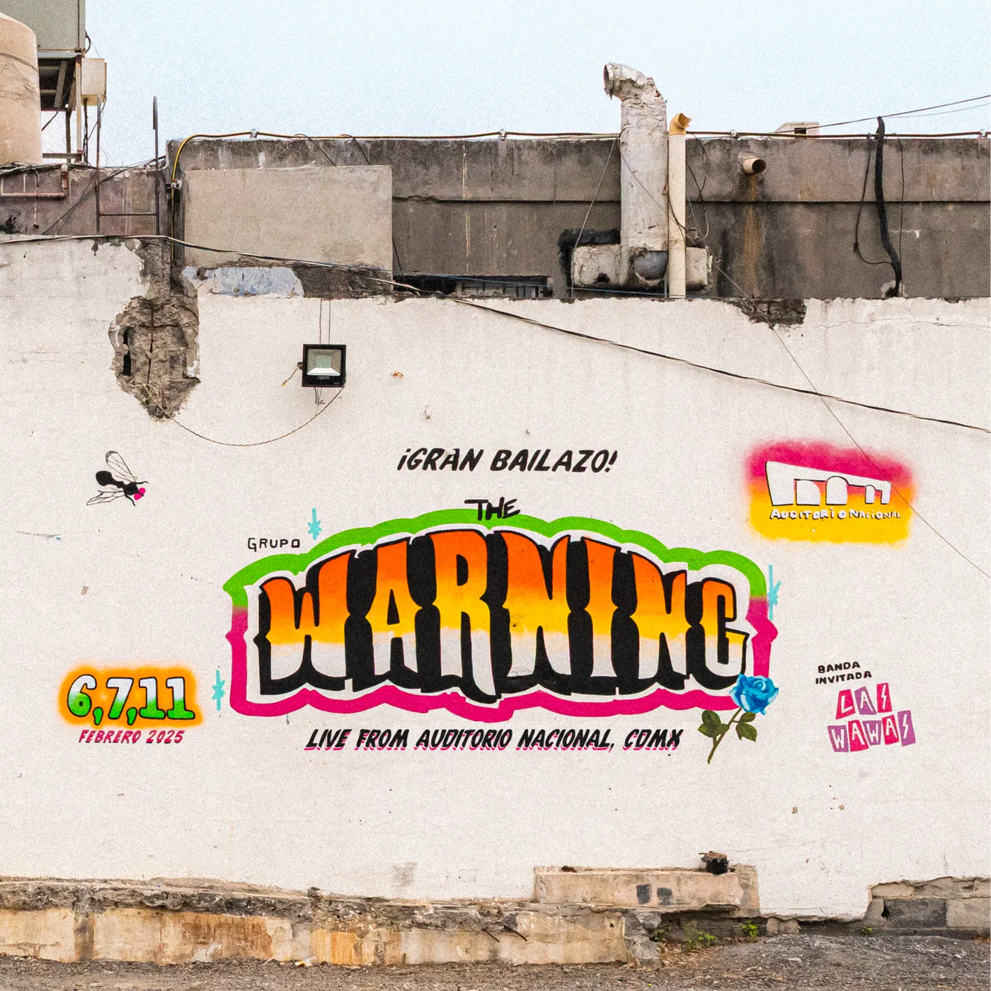 Official album cover art for the release Live From Auditorio Nacional, CDMX by The Warning