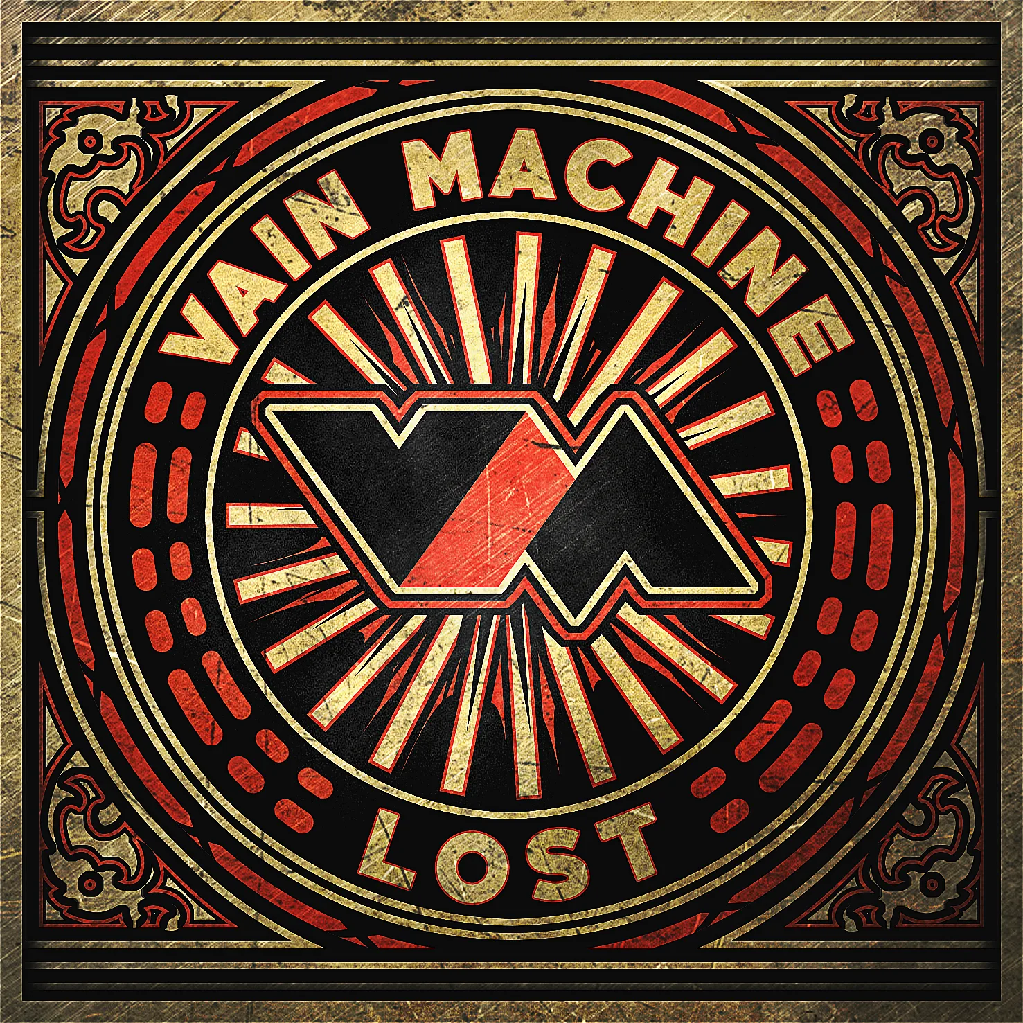 Official album cover art for the release Lost by Vain Machine