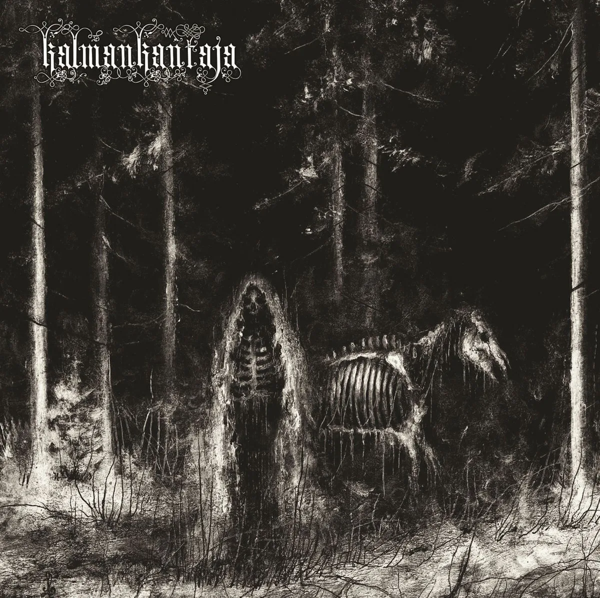 Official album cover artwork for Tyhjyys by Kalmankantaja