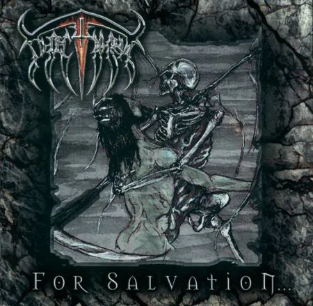 Official album cover art for the release For Salvation… by Noctuary