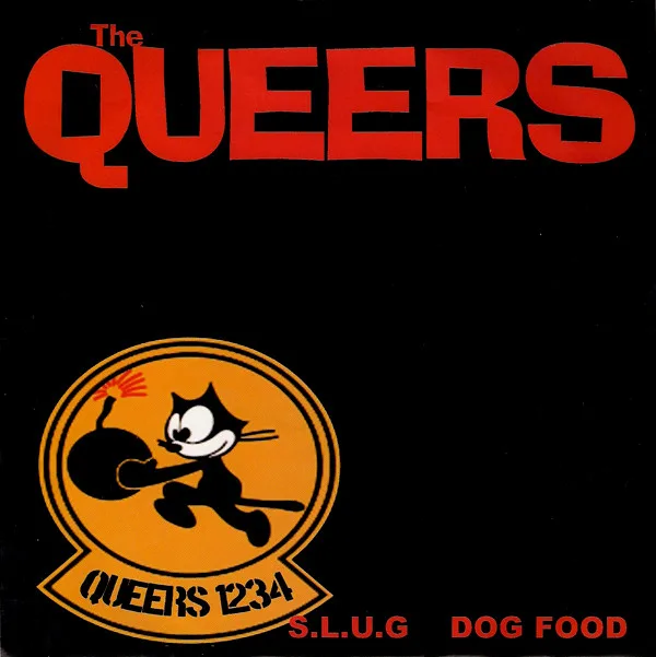 Official album cover art for the release The Queers / The Hotlines by The Hotlines