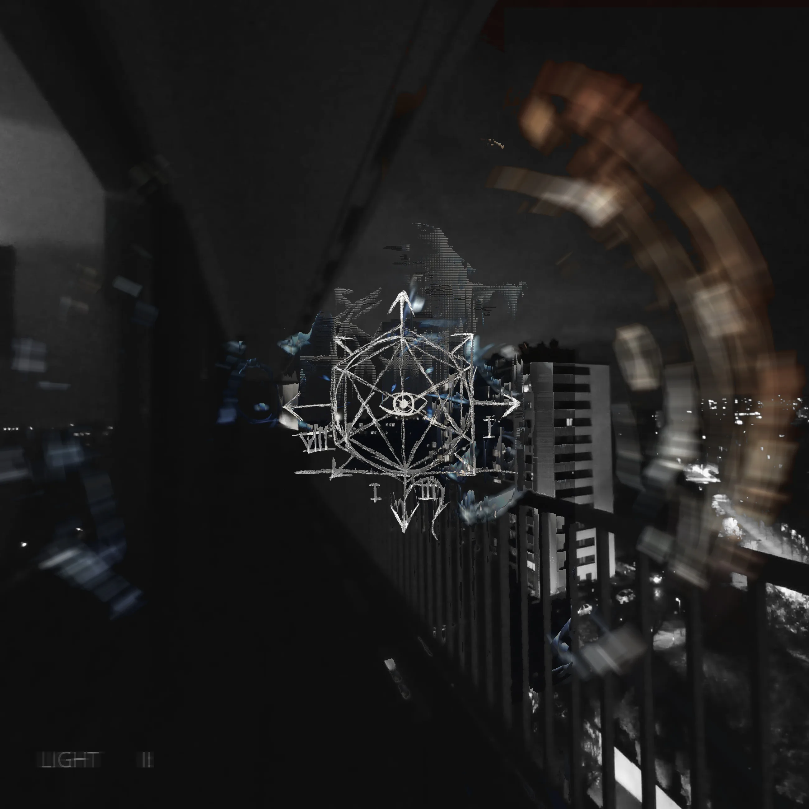 Official album cover art for the release Light II by Coma.