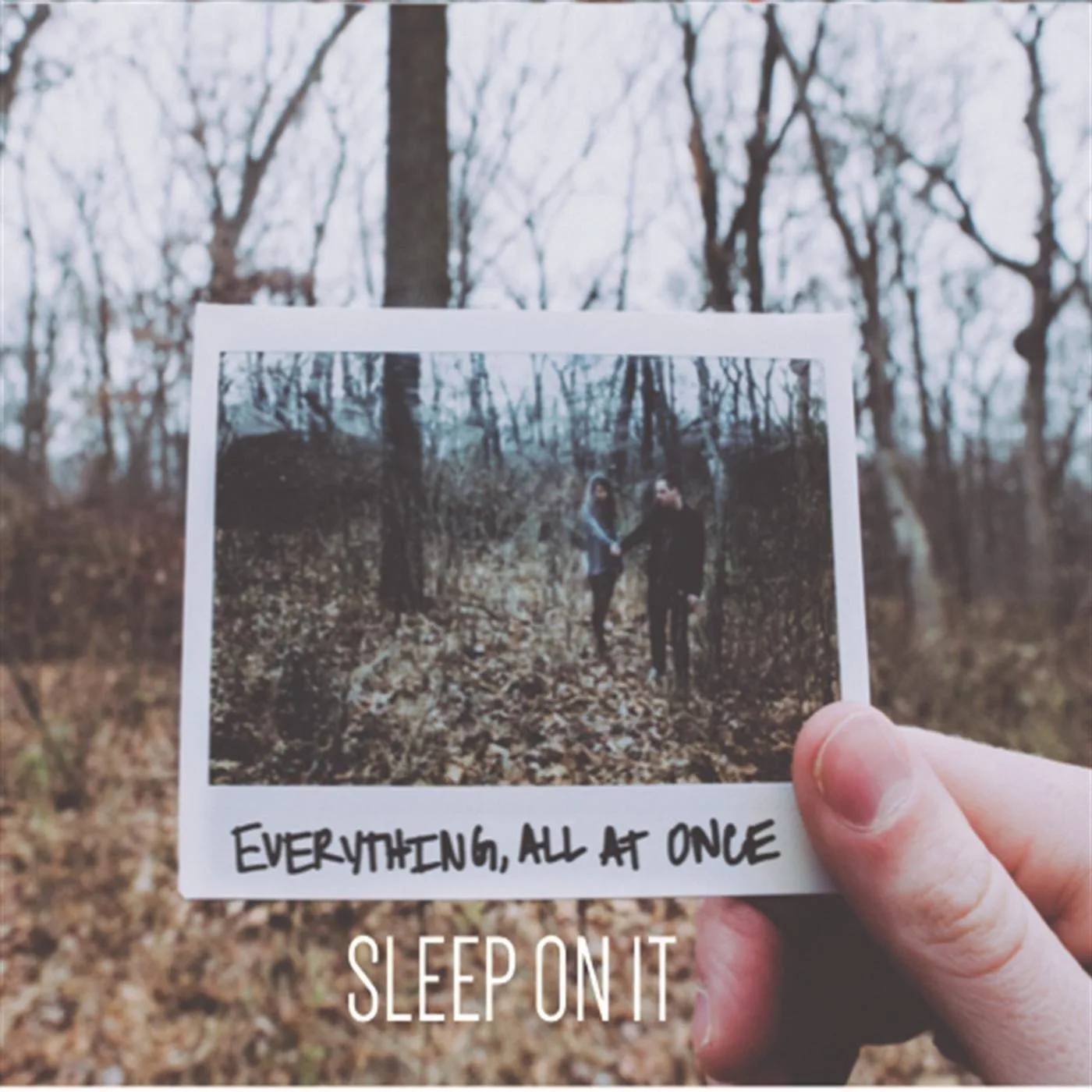 Official album cover art for the release Everything, All at Once by Sleep On It