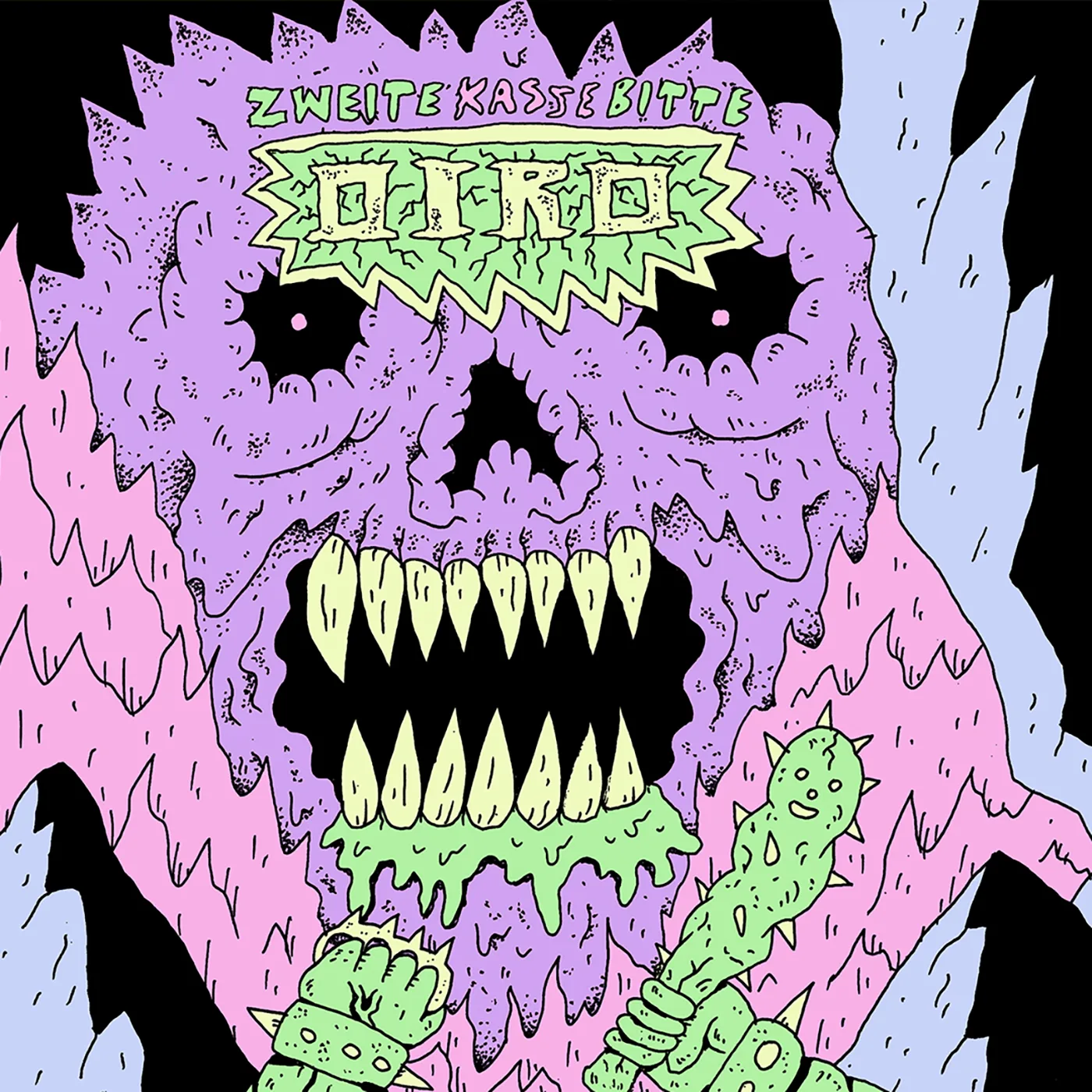 Official album cover art for the release Zweite Kasse bitte by Oiro