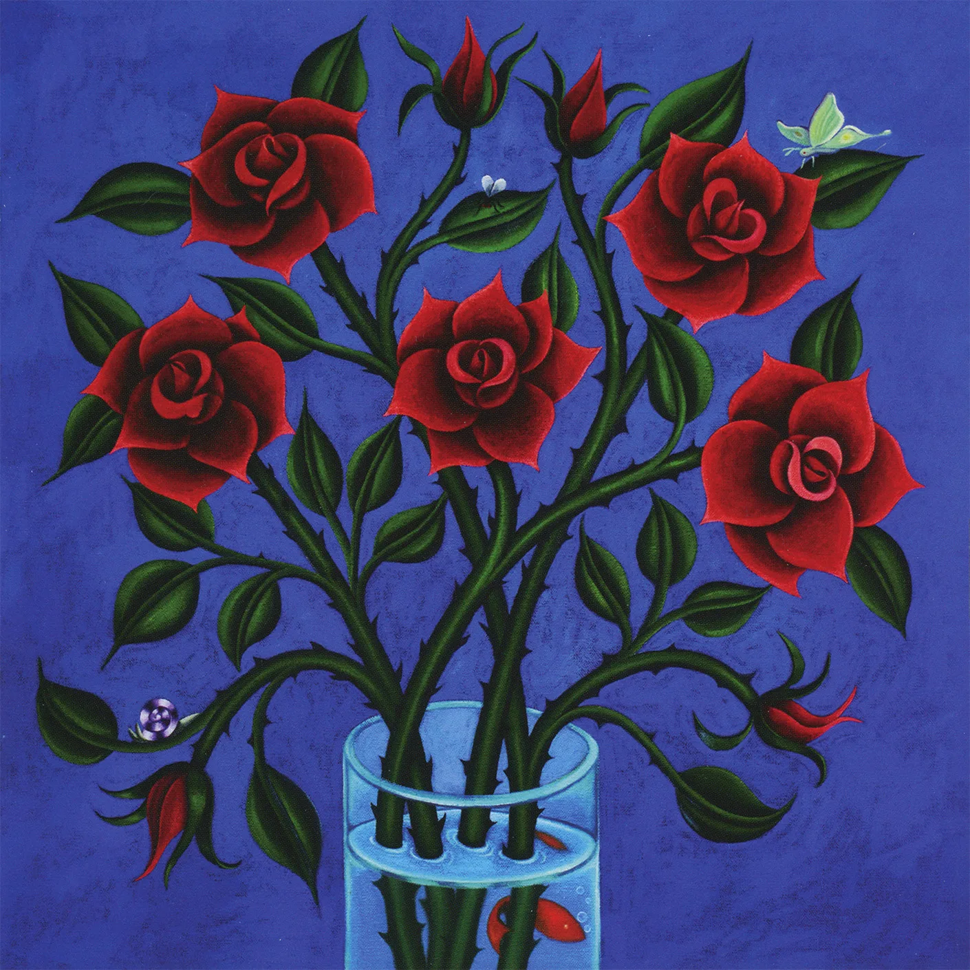 Official album cover art for the release Roses by Widowspeak