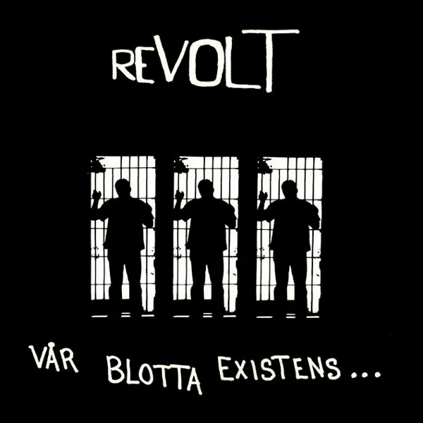 Official album cover art for the release Vår blotta existens by Revolt
