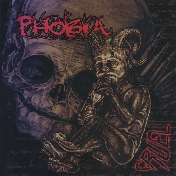 Official album cover art for the release Cruel by Phobia