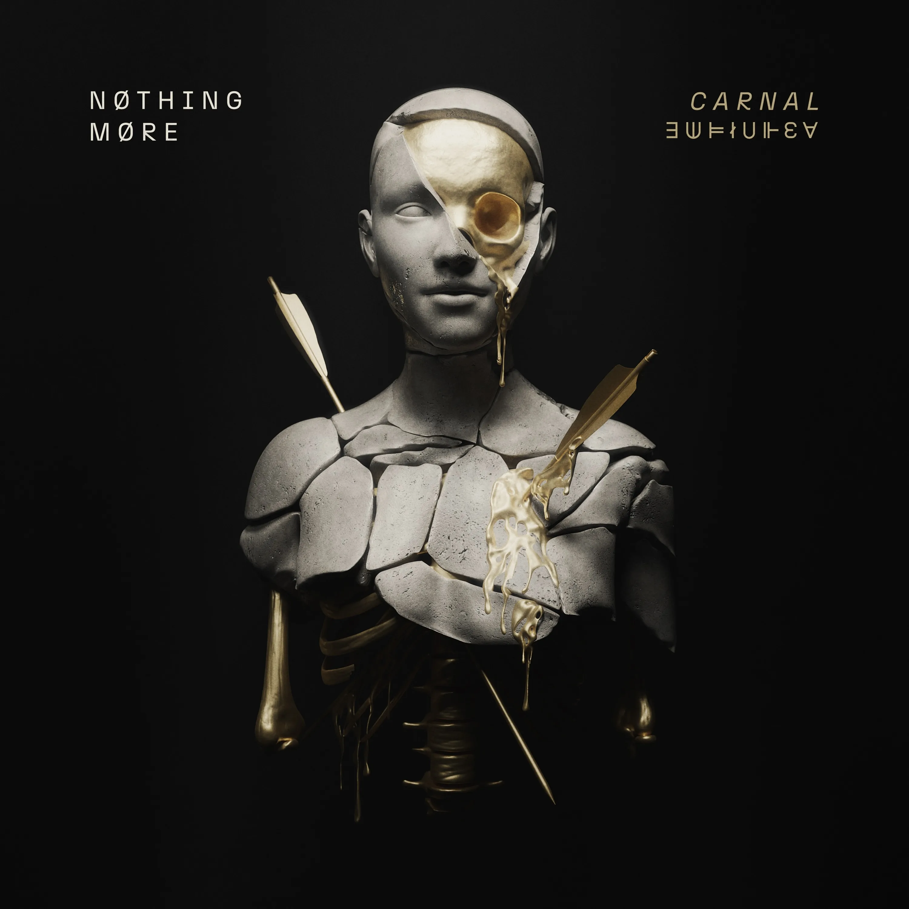 Official album cover art for the release CARNAL by Nothing More