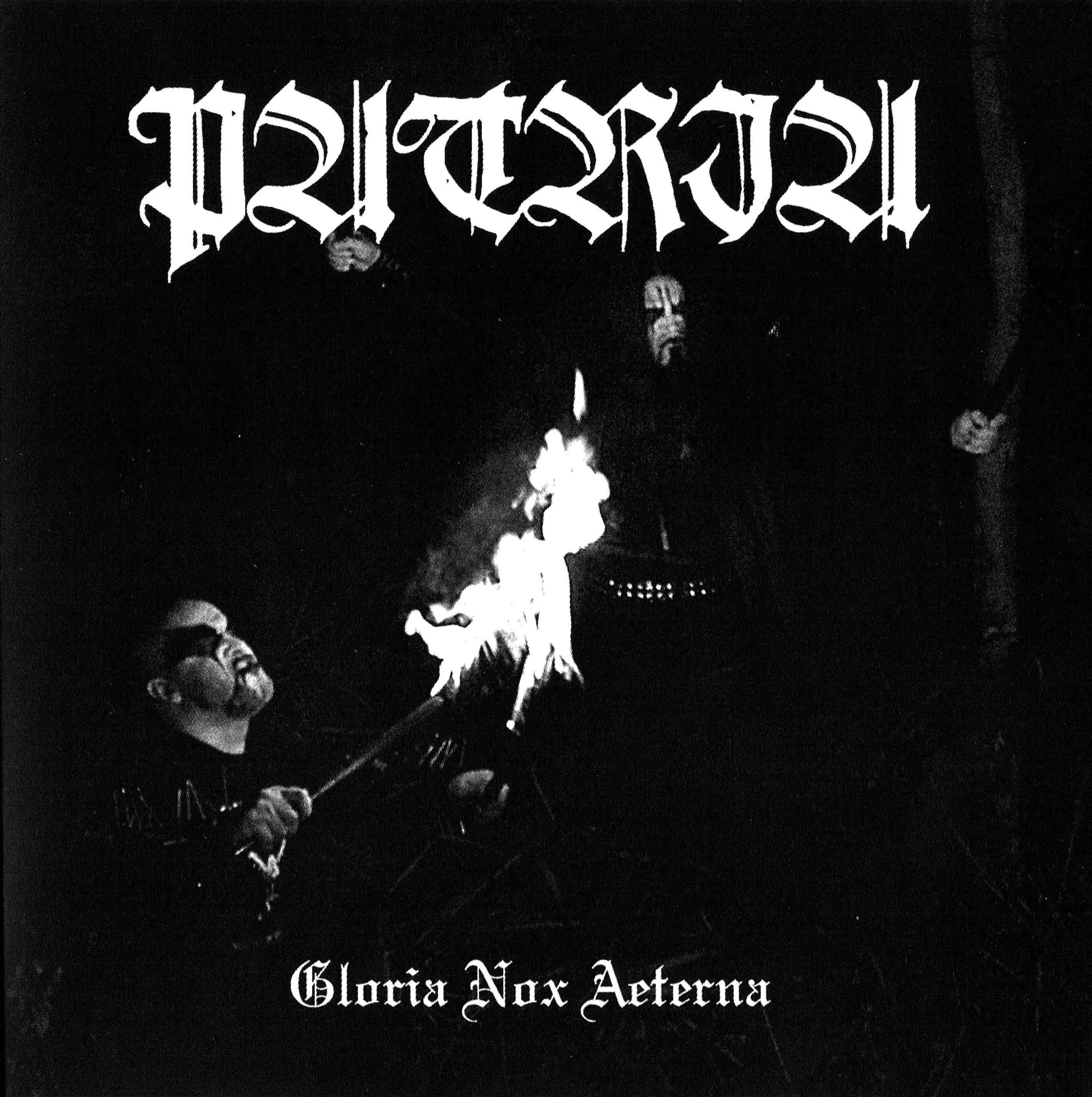 Official album cover art for the release Gloria nox aeterna by Patria