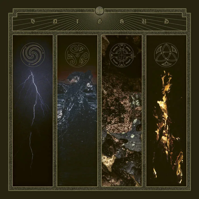 Official album cover art for the release IIII by Solbrud