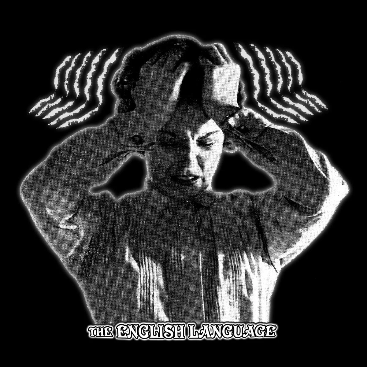 Official album cover art for the release THE ENGLISH LANGUAGE by THE ENGLISH LANGUAGE