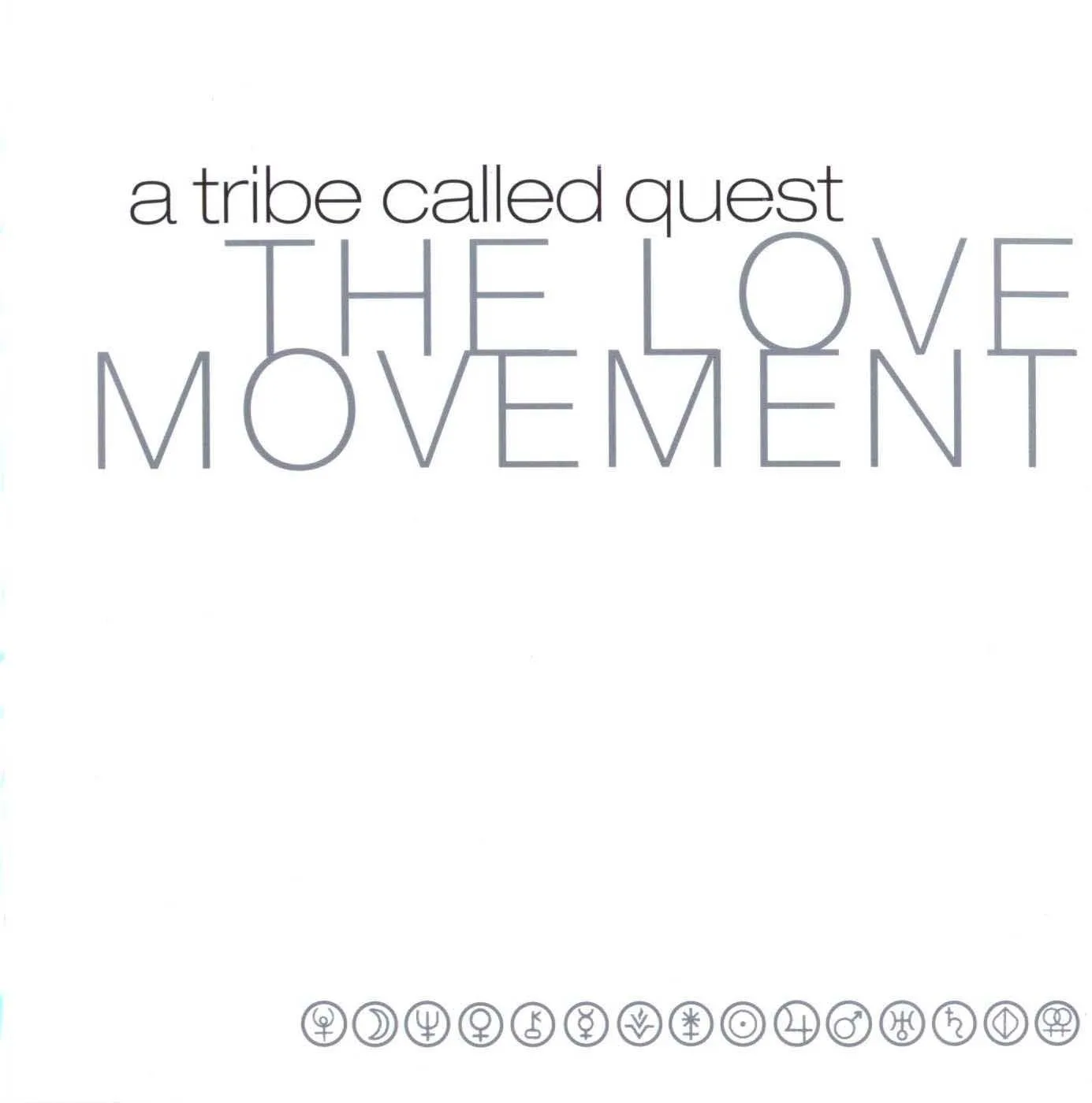 Da Booty song track artwork featured on the album The Love Movement by A Tribe Called Quest