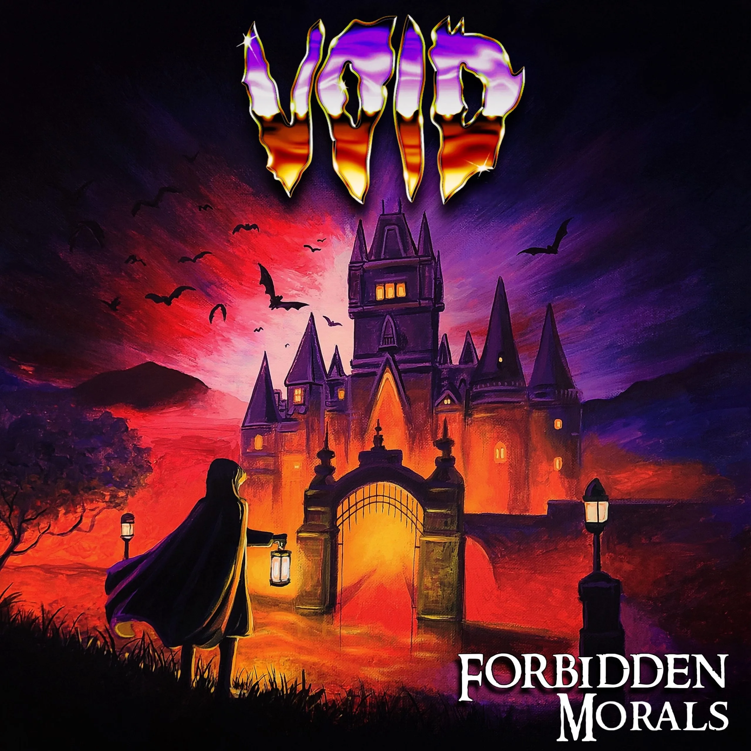 Official album cover art for the release Forbidden Morals by Void