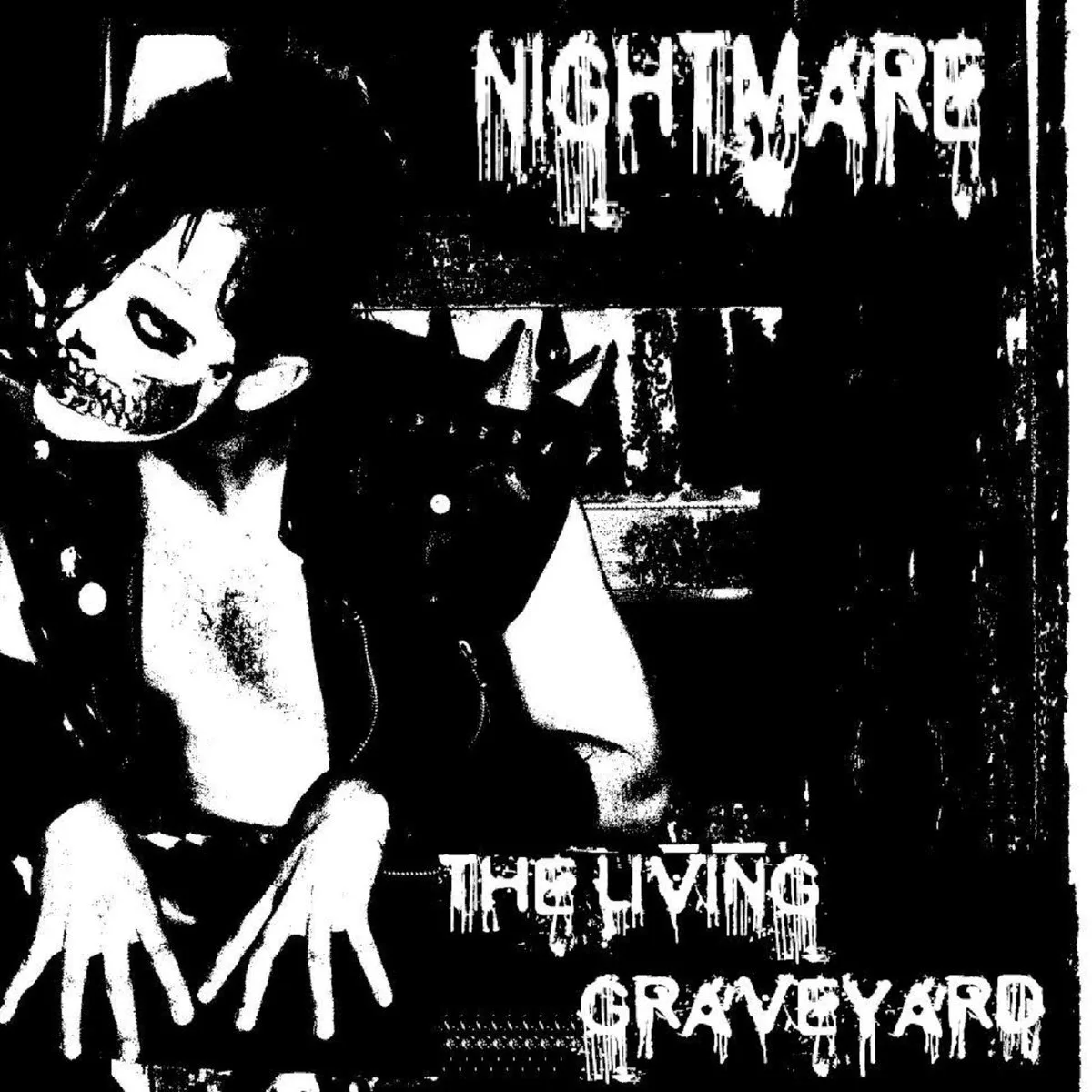 Official album cover art for the release Nightmare by The Living Graveyard