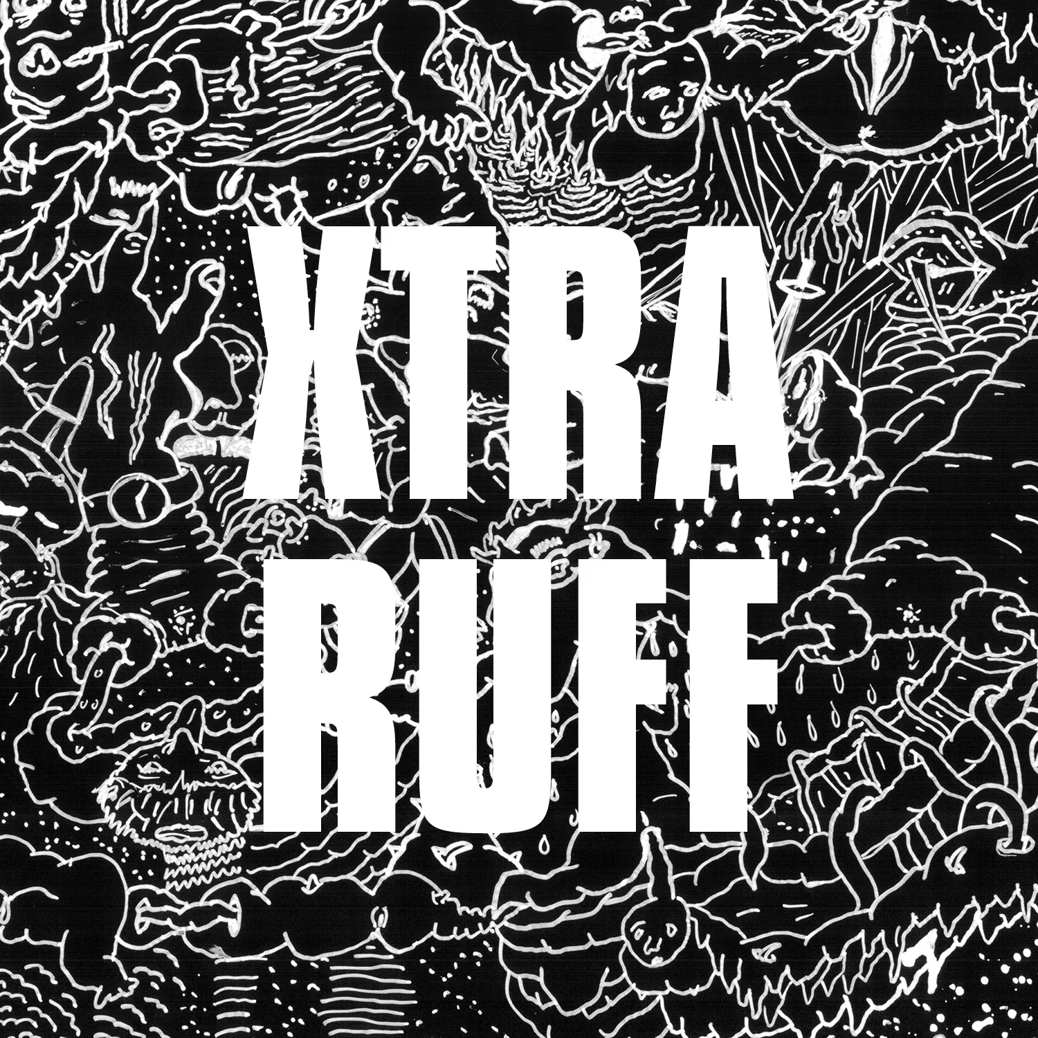 Official album cover artwork for XTRA RUFF by Born Ruffians