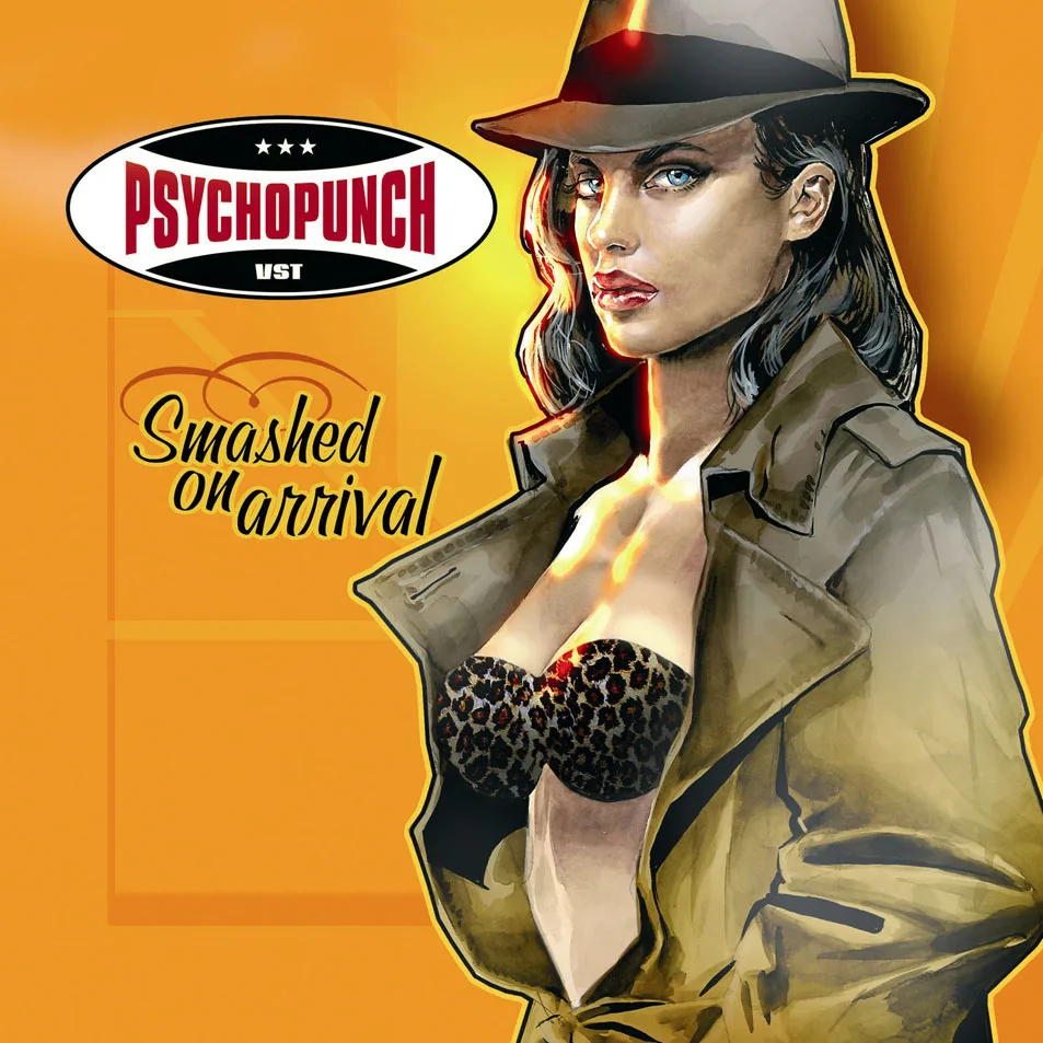Official album cover art for the release Smashed on Arrival by Psychopunch