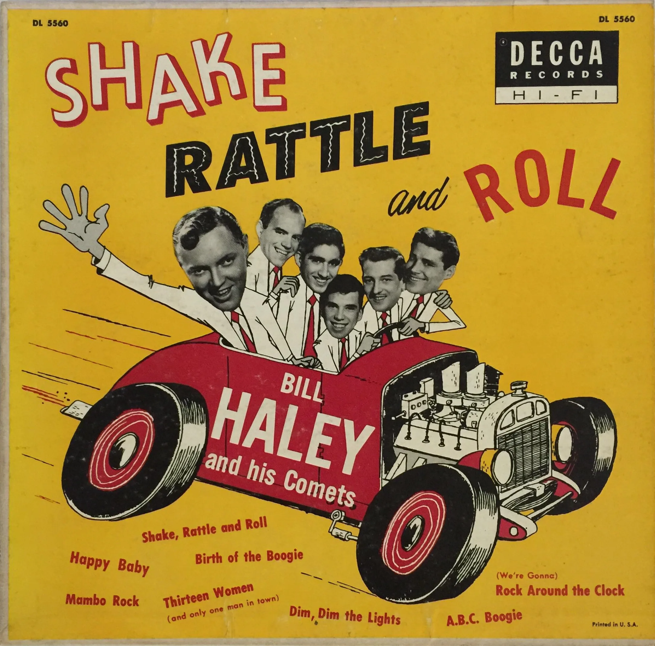 Mambo Rock song track artwork featured on the album Shake, Rattle and Roll by Bill Haley and His Comets