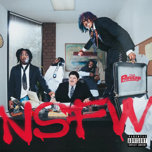 Official album cover art for the release NSFW by The Paradox