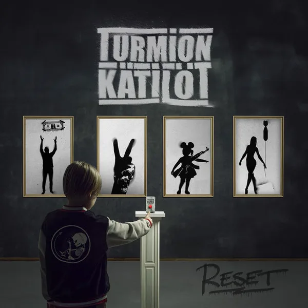 Official album cover art for the release Reset by Turmion Kätilöt