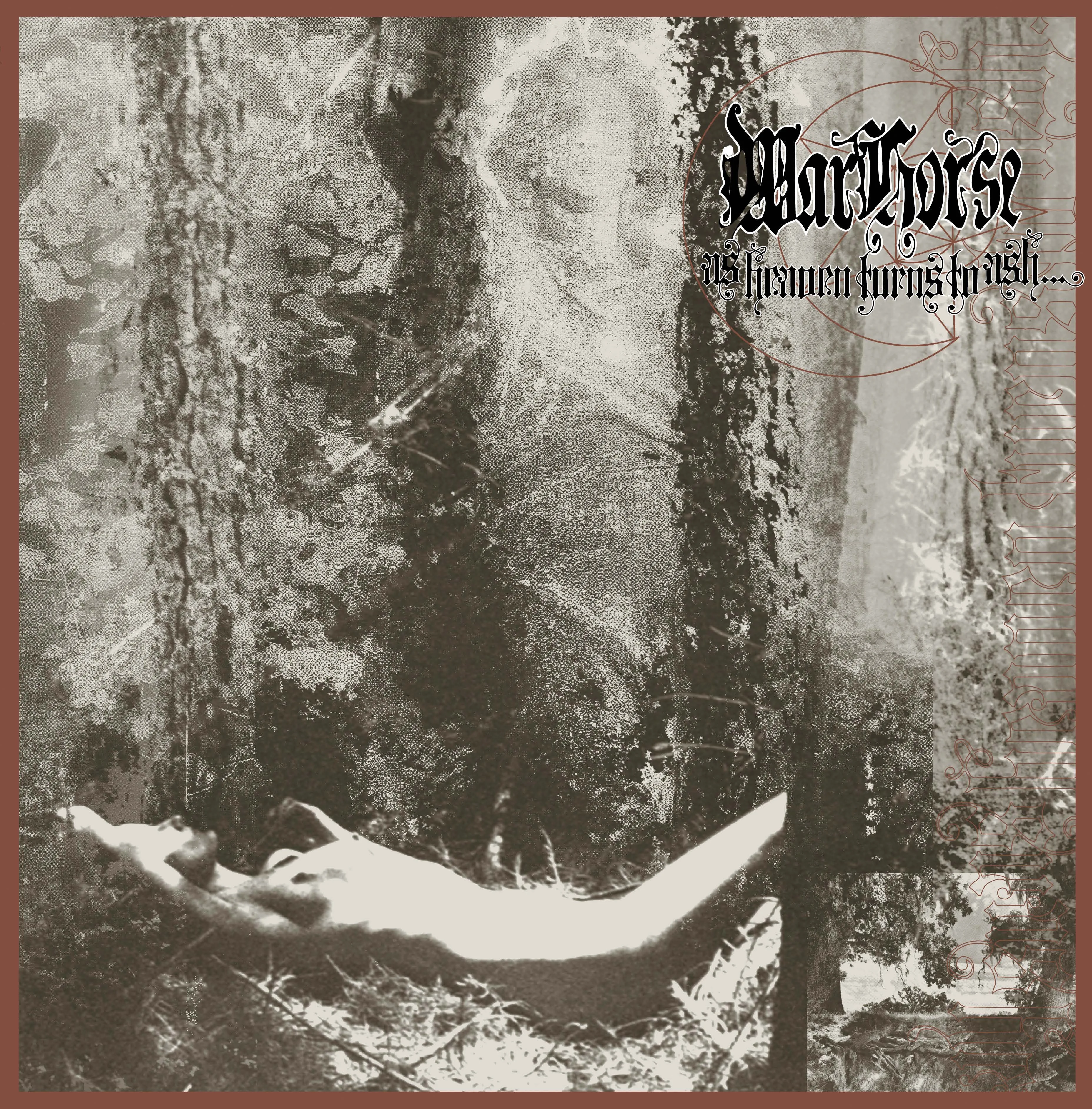 Official album cover art for the release As Heaven Turns to Ash... by WarHorse