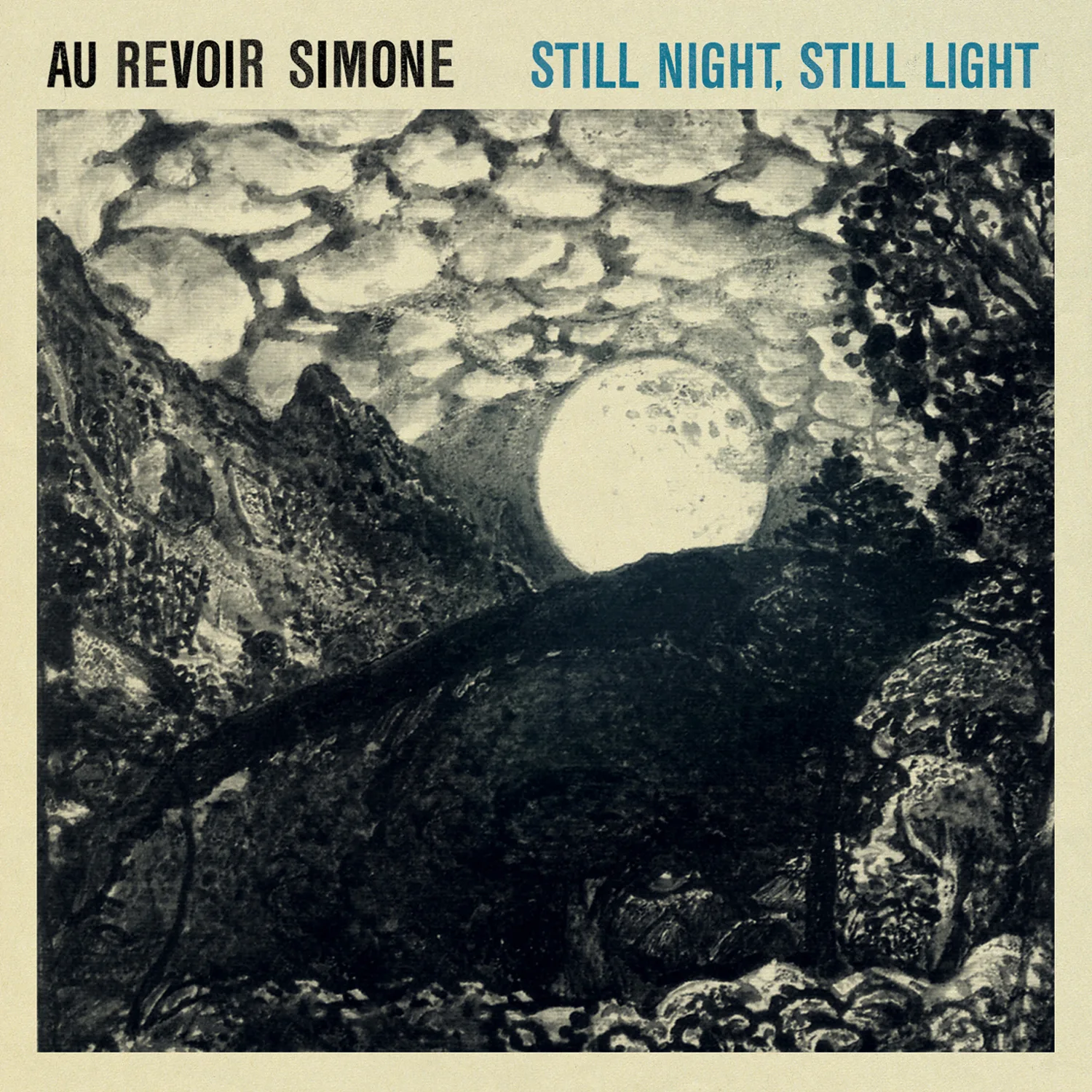 Official album cover art for the release Still Night, Still Light by Au Revoir Simone