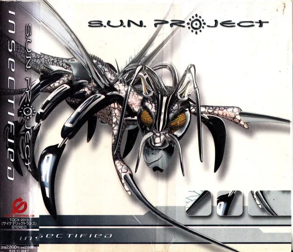 Official album cover art for the release Insectified by S.U.N. Project