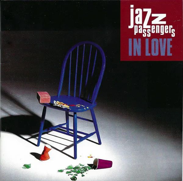 Official album cover art for the release In Love by The Jazz Passengers