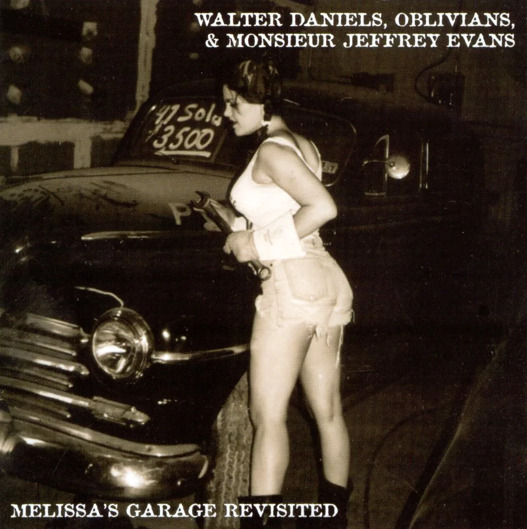 Official album cover art for the release Melissa’s Garage Revisited by Oblivians