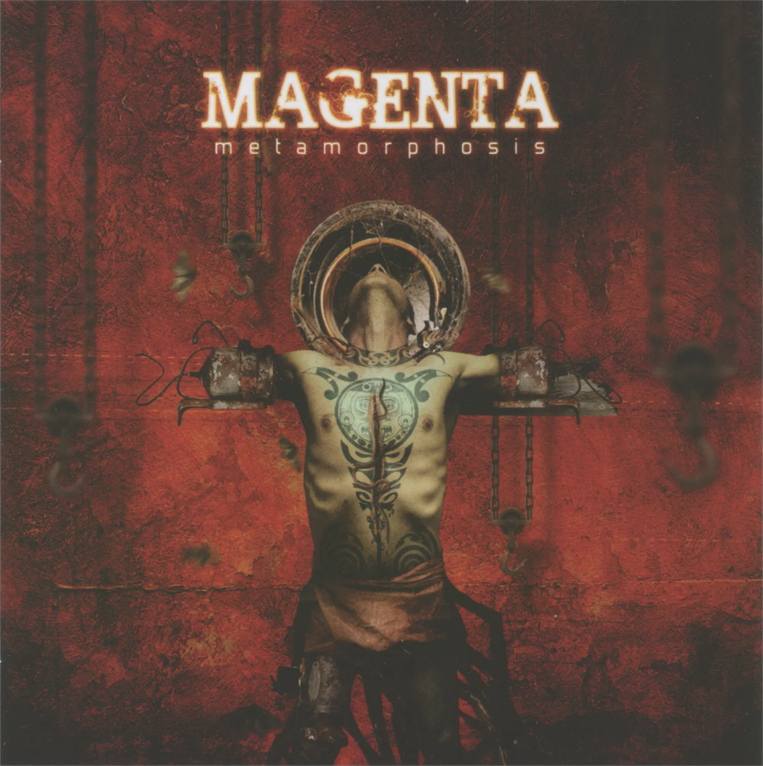Official album cover art for the release Metamorphosis by Magenta