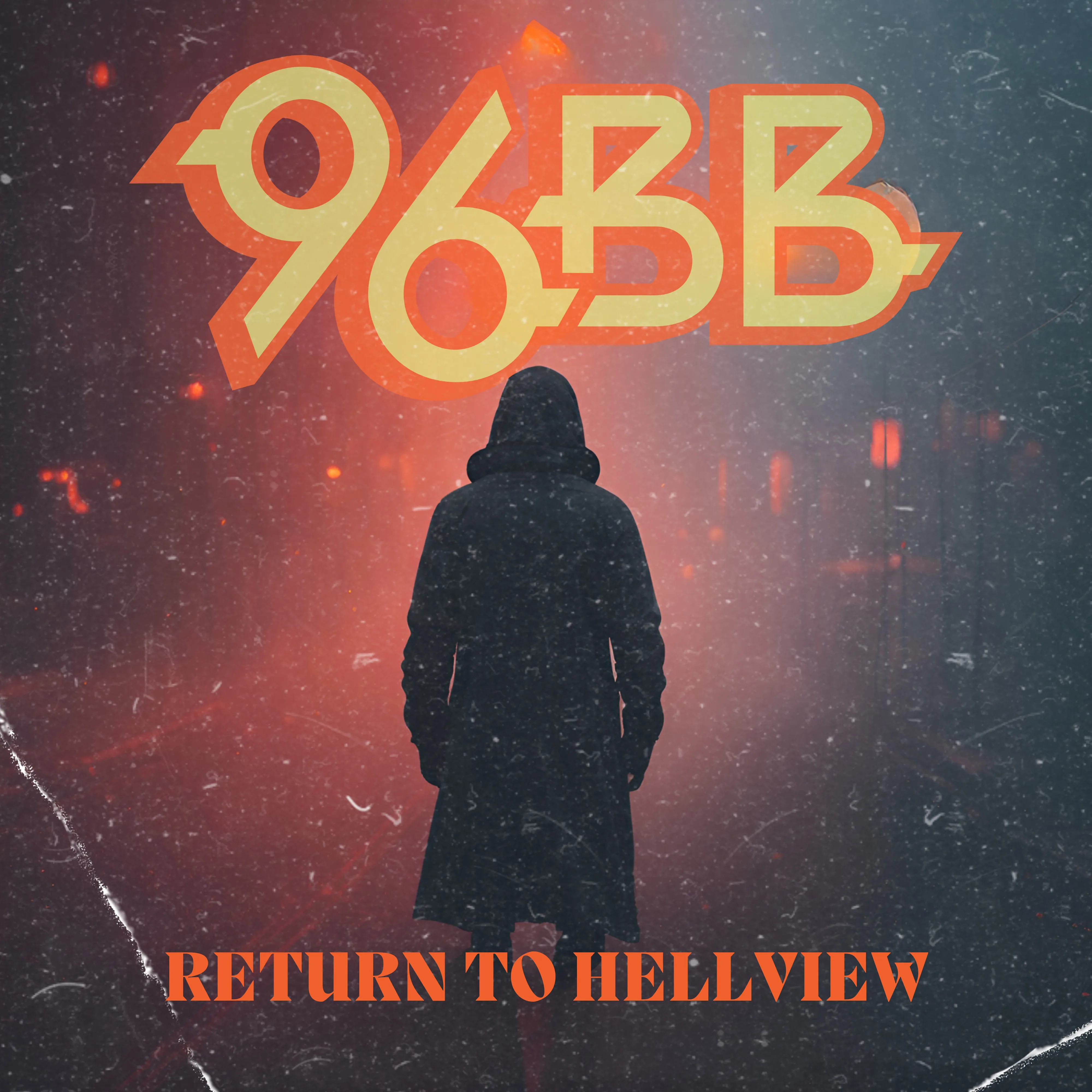 Official album cover art for the release Return to Hellview by 96 Bitter Beings