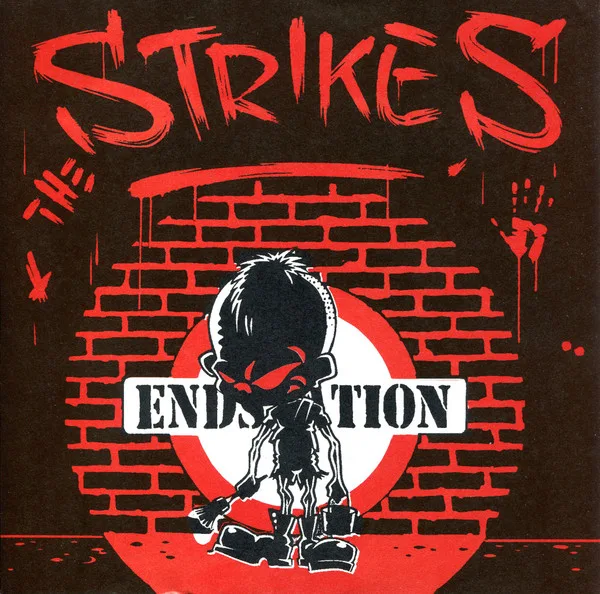 Official album cover art for the release Endstation by The Strikes