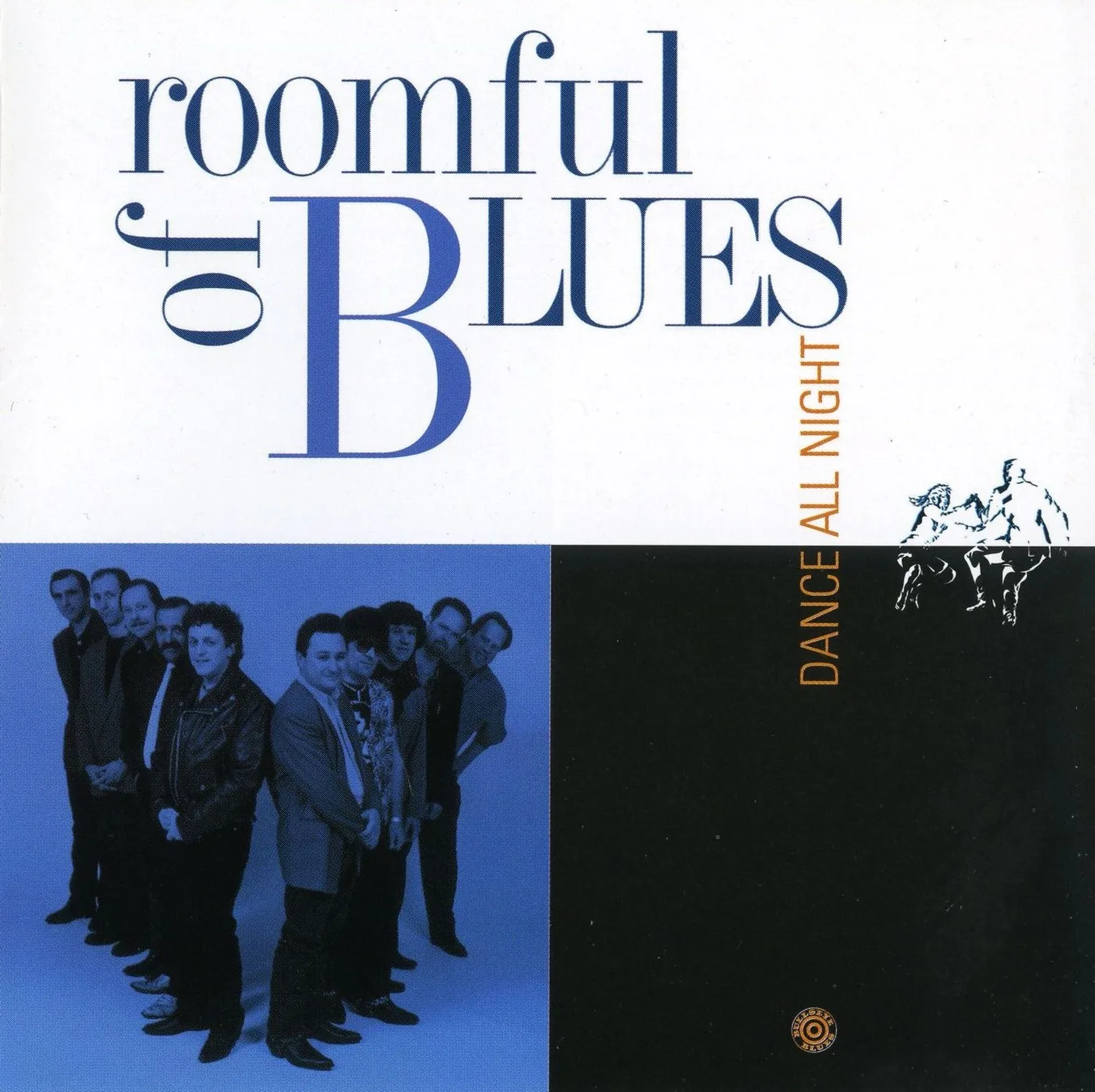 Official album cover art for the release Dance All Night by Roomful of Blues