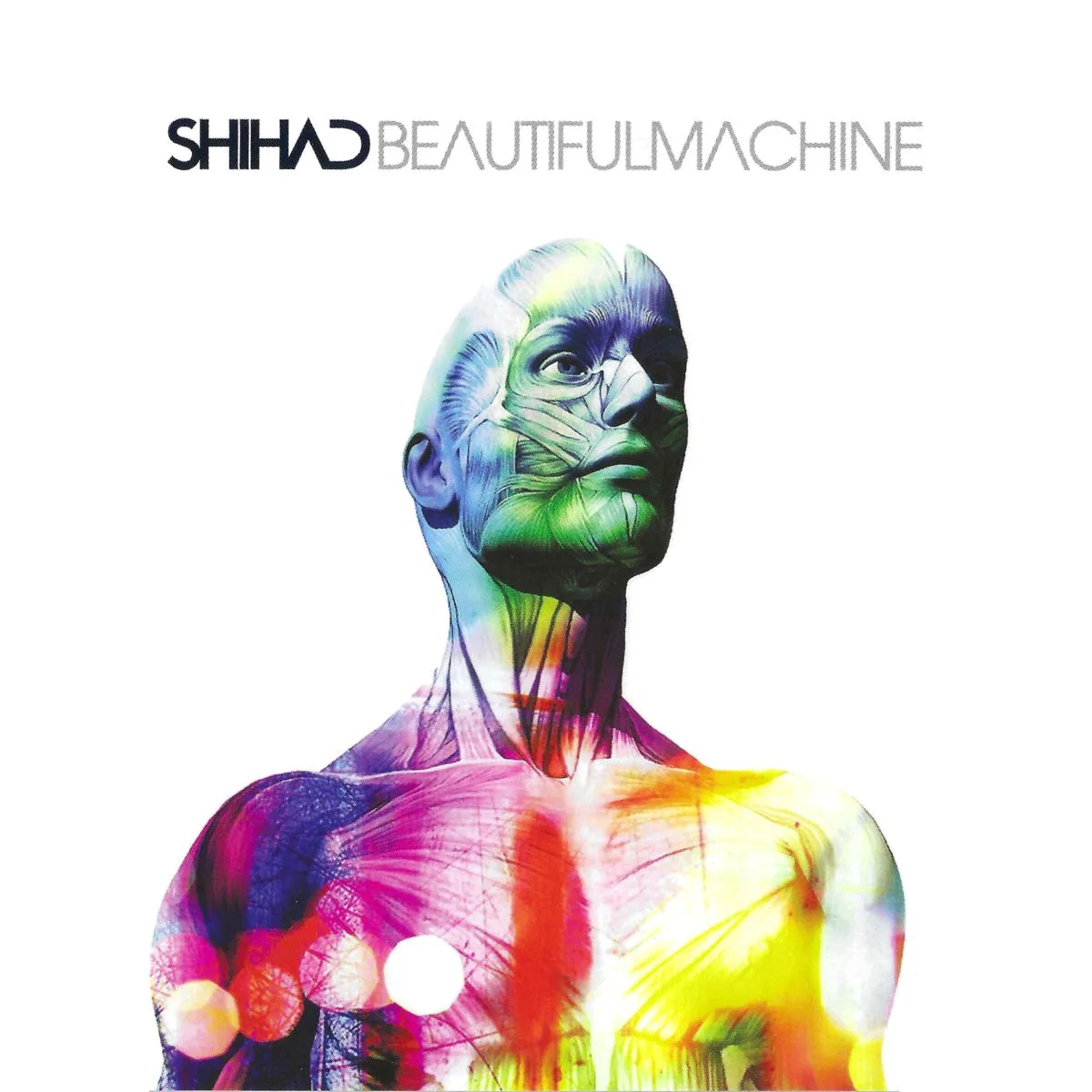 Official album cover art for the release Beautiful Machine by Shihad