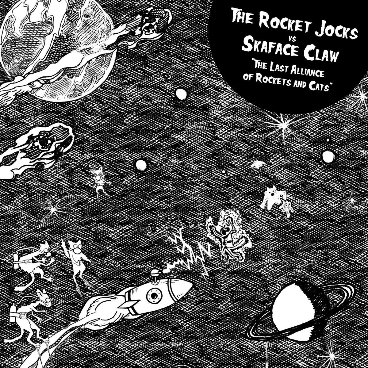 Official album cover art for the release The Last Alliance of Rockets & Cats by Skaface Claw