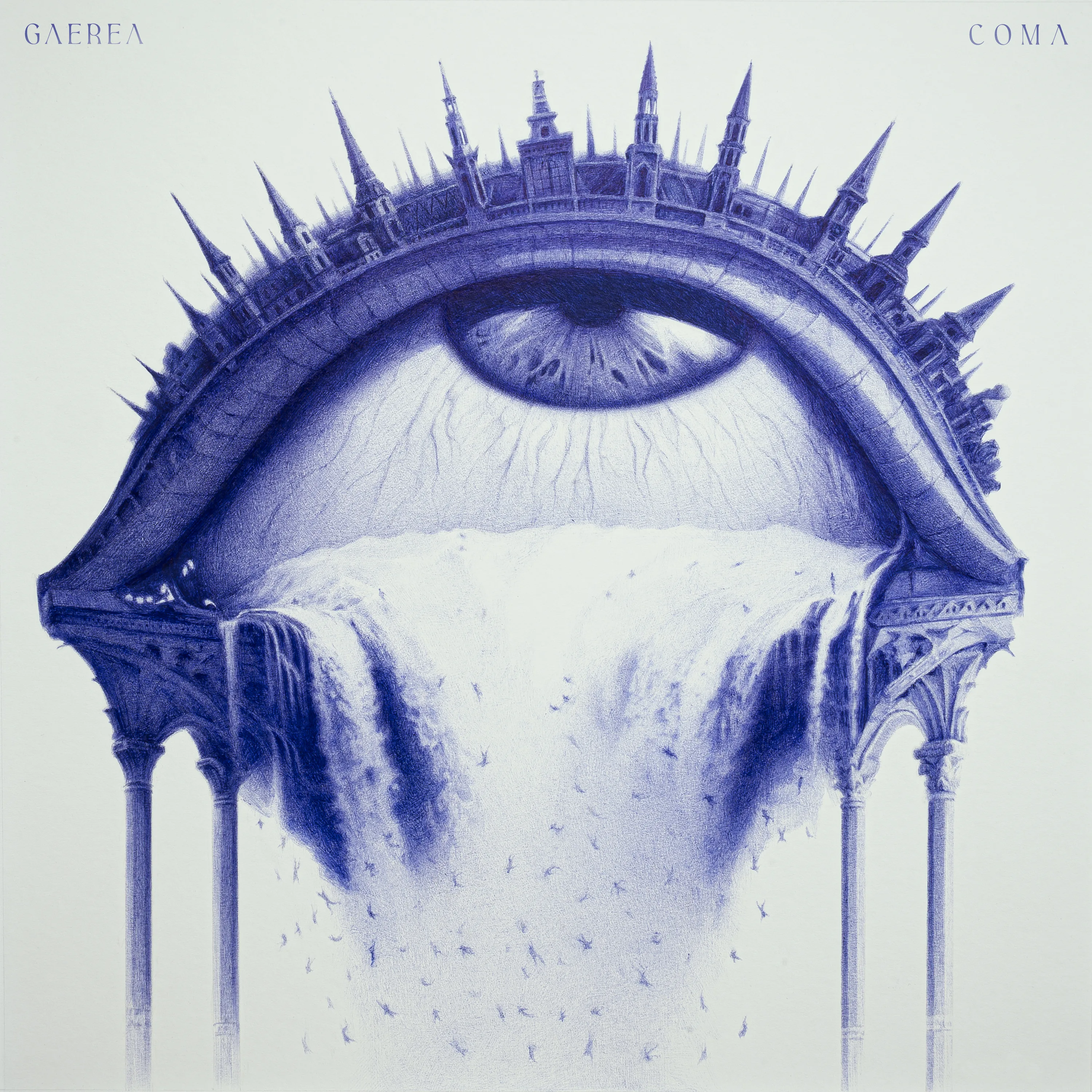 Official album cover art for the release Coma by Gaerea