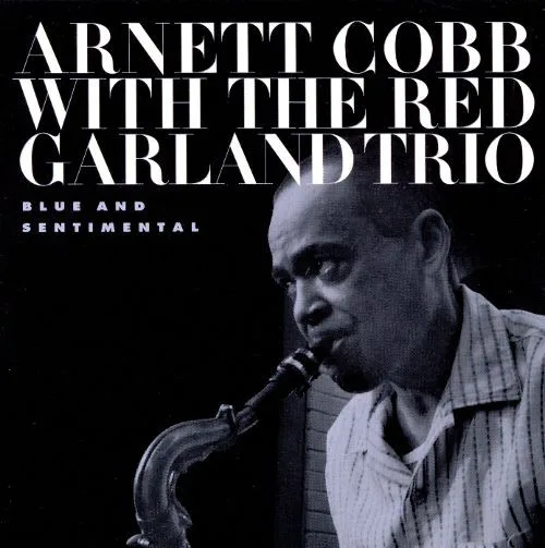 Official album cover art for the release Blue and Sentimental by Red Garland Trio