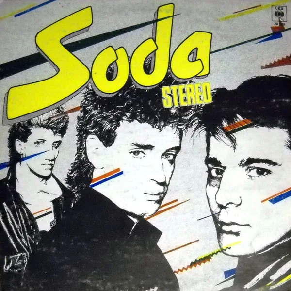Official album cover art for the release Soda Stereo by Soda Stereo