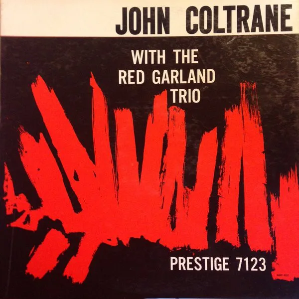 Official album cover art for the release John Coltrane with the Red Garland Trio by Red Garland Trio