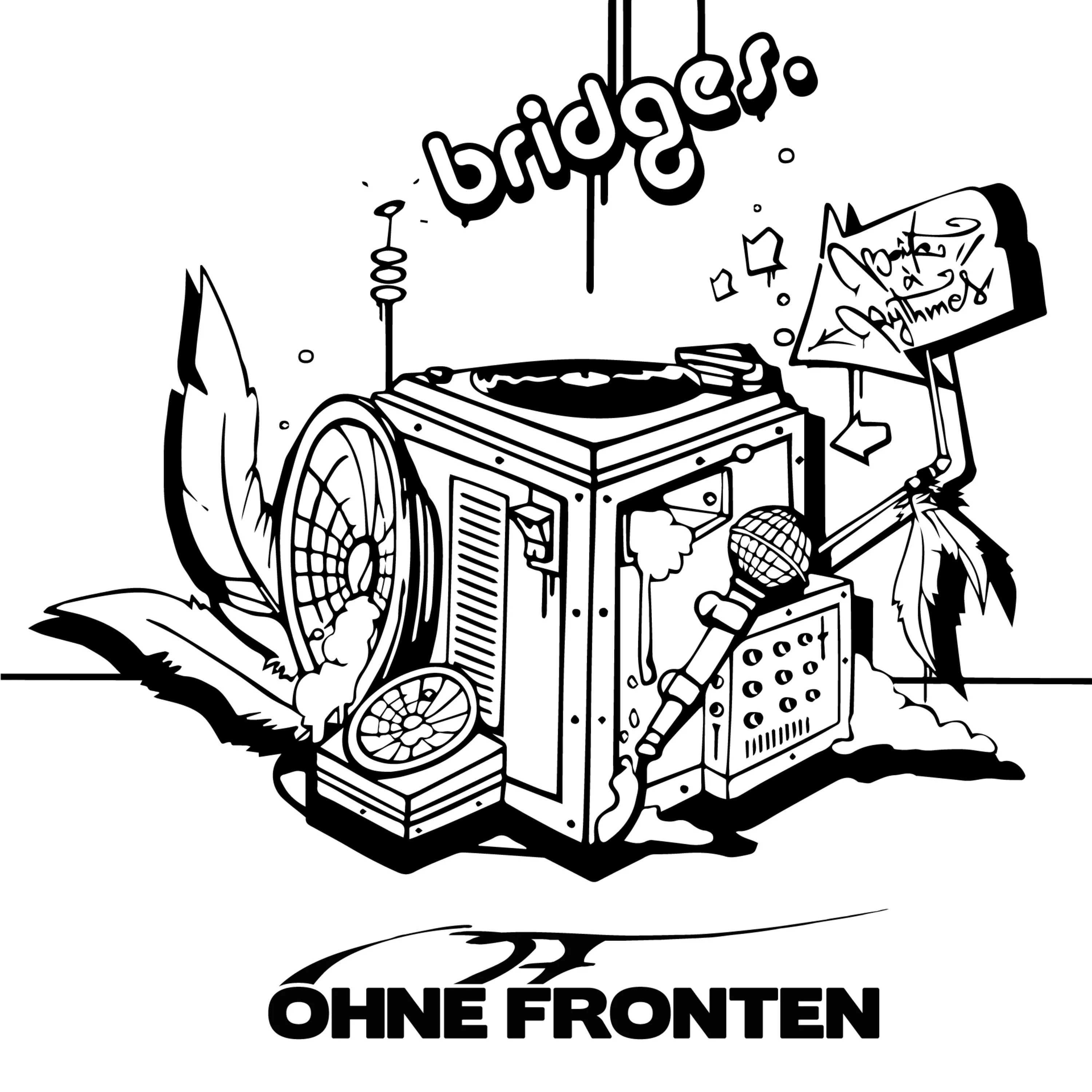 Official album cover art for the release Bridges by Ohne Fronten Crew
