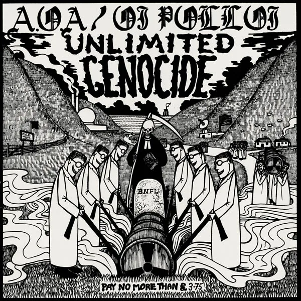Official album cover art for the release Unlimited Genocide by Oi Polloi
