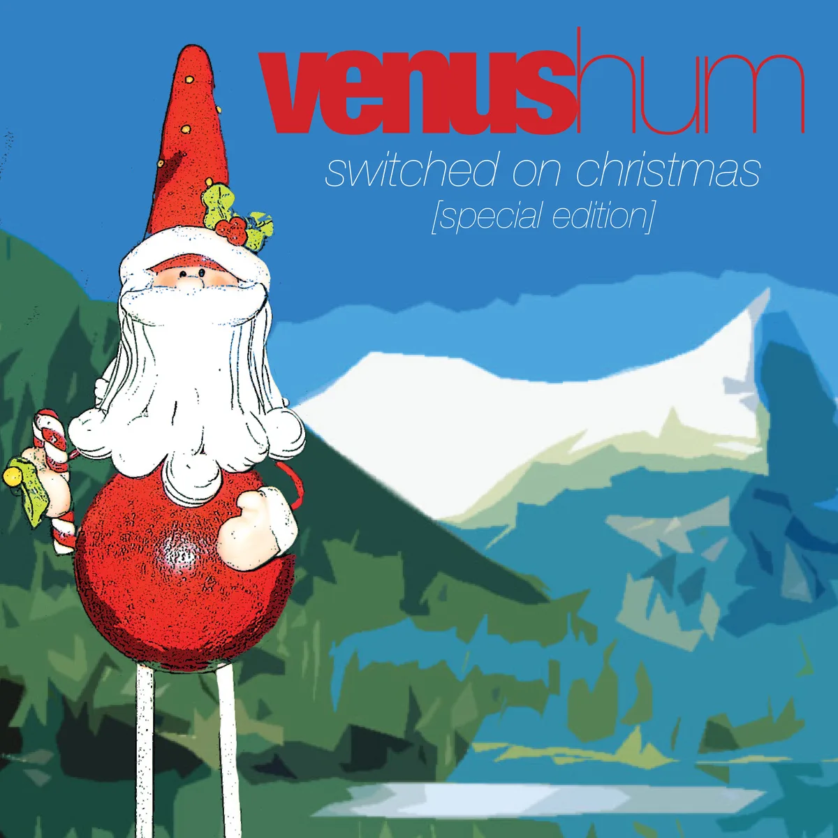 Official album cover art for the release Switched On Christmas by Venus Hum