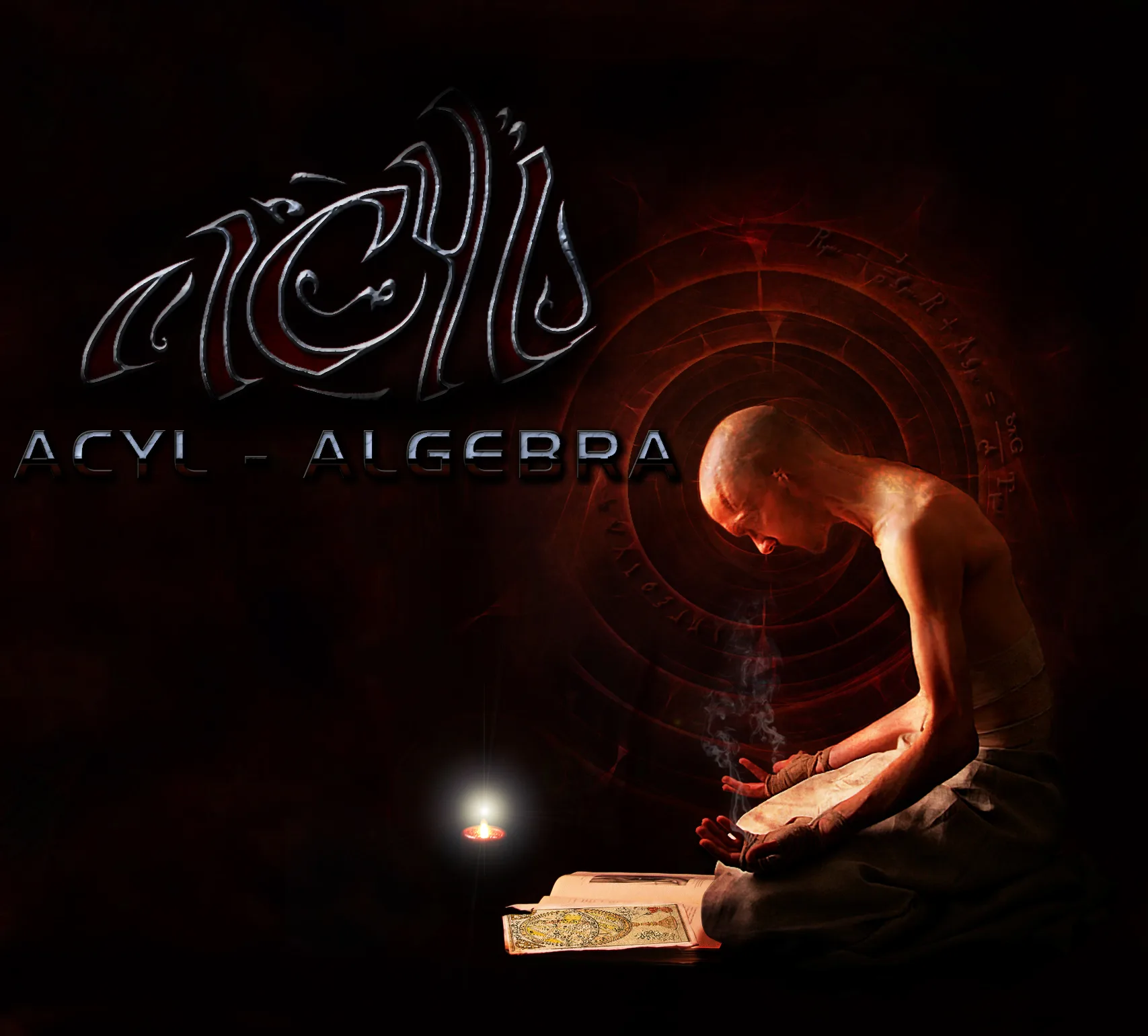 Official album cover art for the release Algebra by ACYL