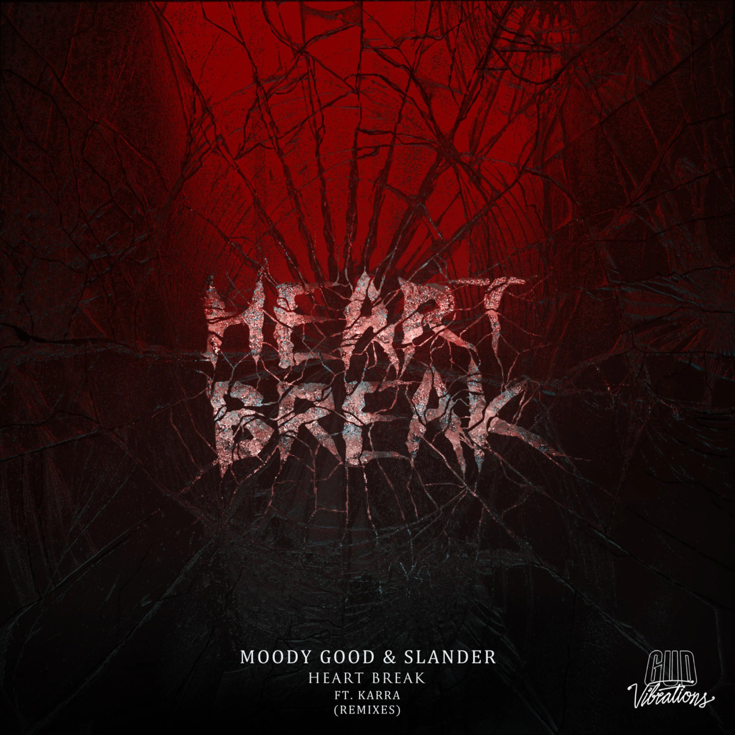 Official album cover art for the release Heart Break (remixes) by SLANDER
