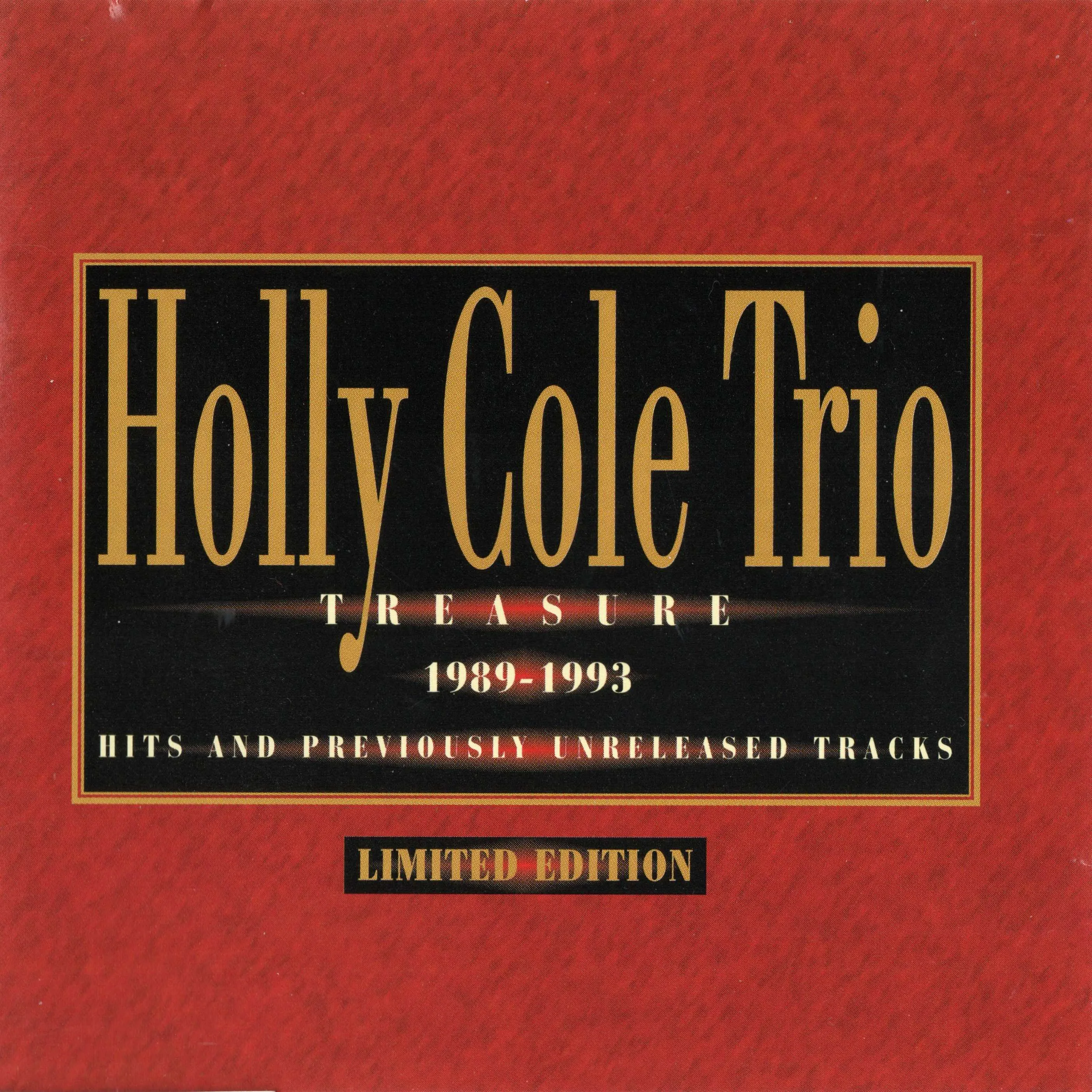 Official album cover art for the release Treasure 1989-1993 by Holly Cole Trio