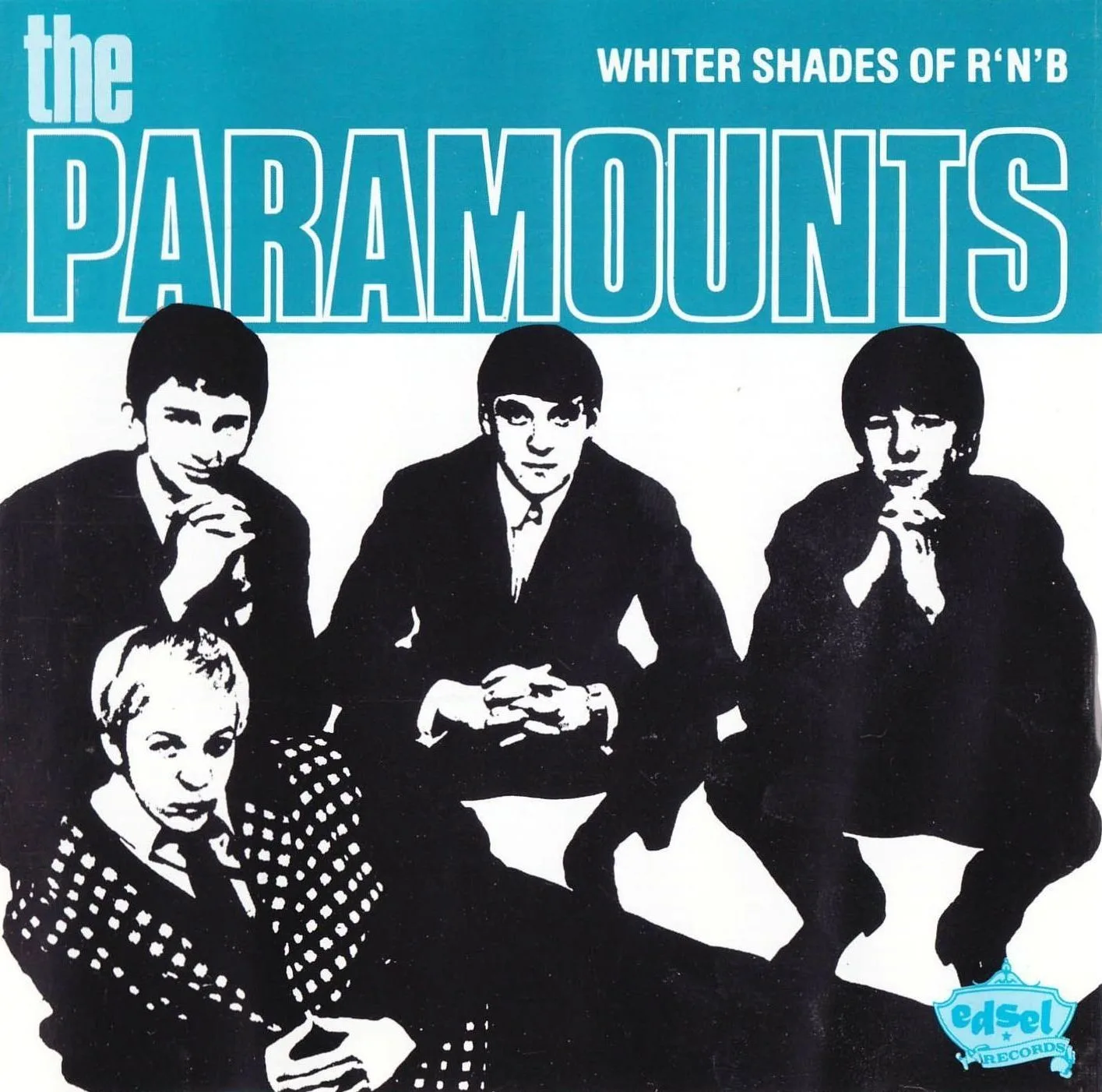 Official album cover art for the release Whiter Shades of R'n'b by The Paramounts