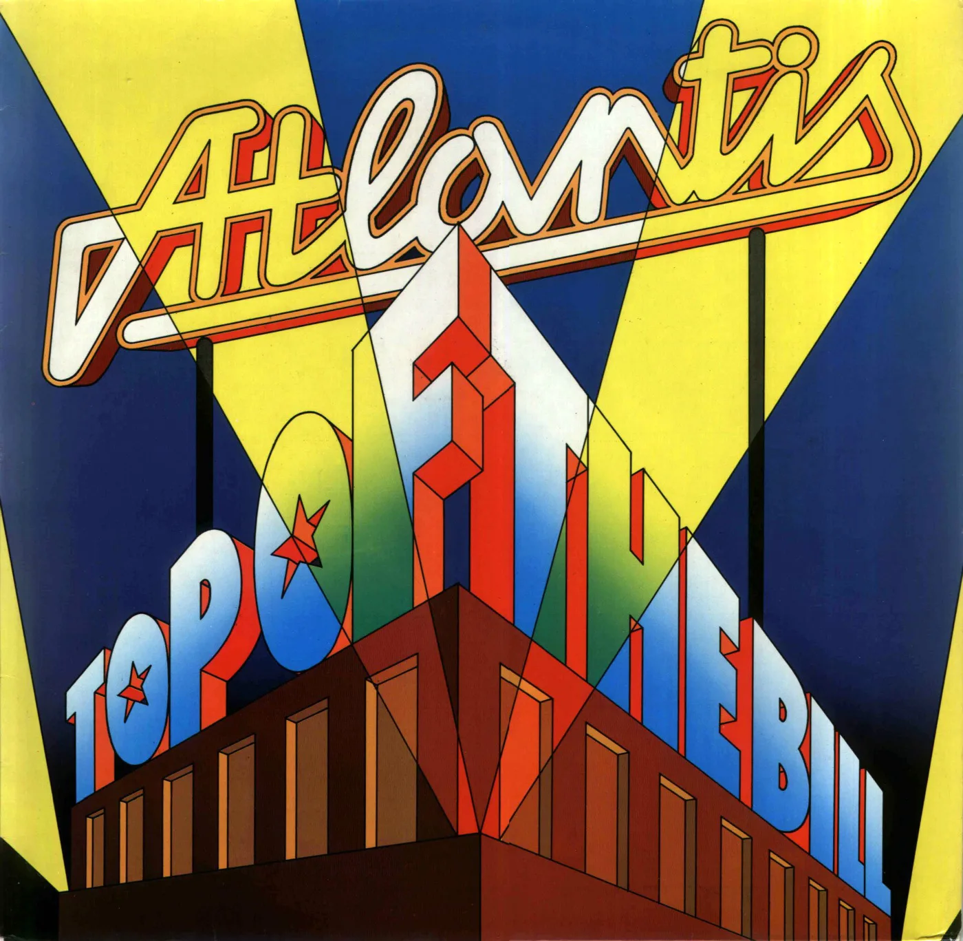 Official album cover art for the release Top of the Bill by Atlantis